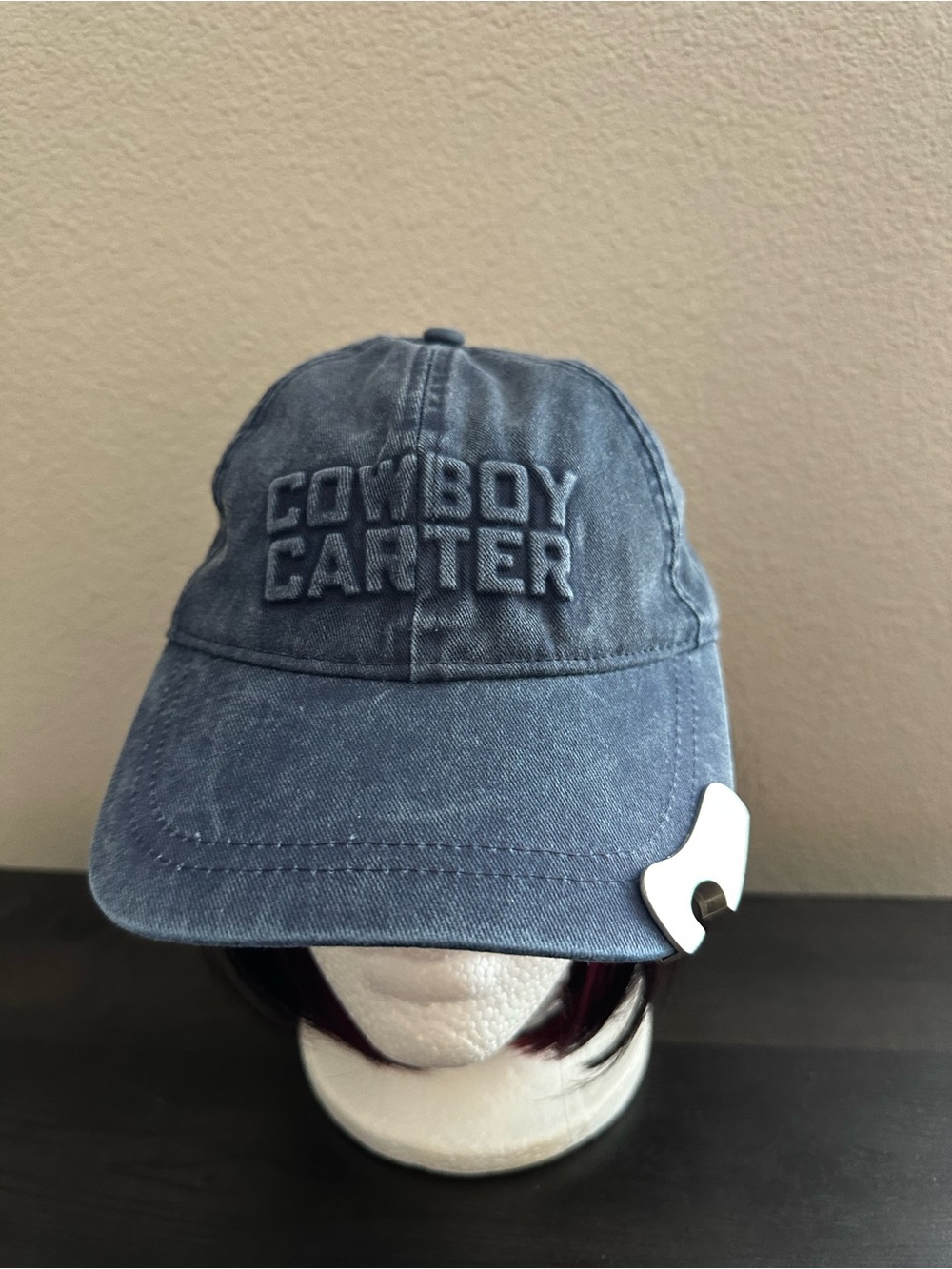 New•Rare Official Cowboy Carter Tour Vintage Rodeo Hat with Bottle Opener.